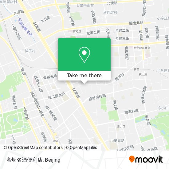 名烟名酒便利店 map