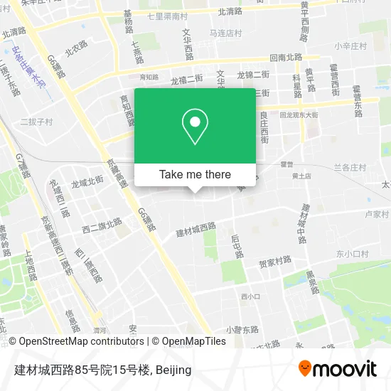 建材城西路85号院15号楼 map