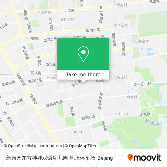 新康园东方神娃双语幼儿园-地上停车场 map