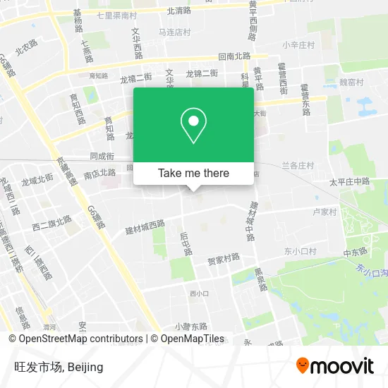 旺发市场 map