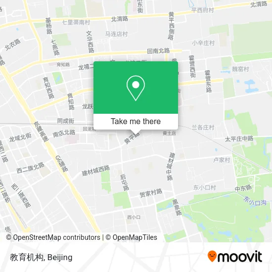 教育机构 map