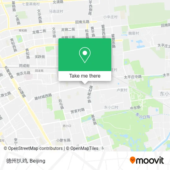 德州扒鸡 map