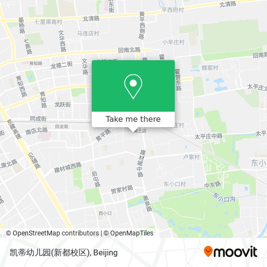 凯蒂幼儿园(新都校区) map