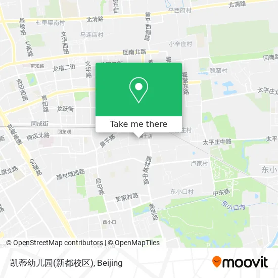 凯蒂幼儿园(新都校区) map