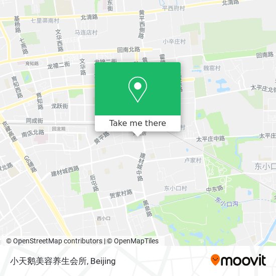 小天鹅美容养生会所 map