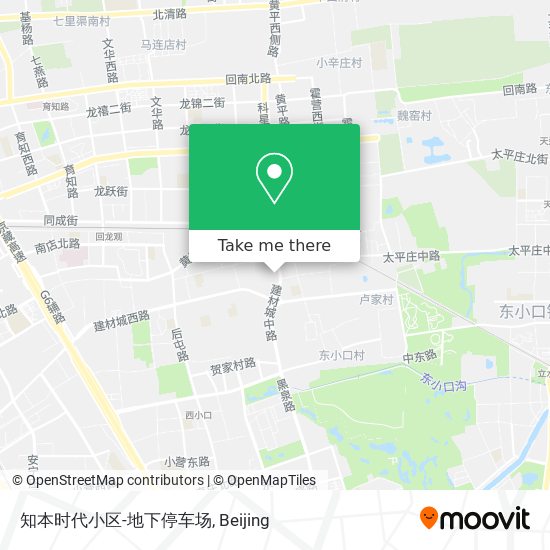 知本时代小区-地下停车场 map
