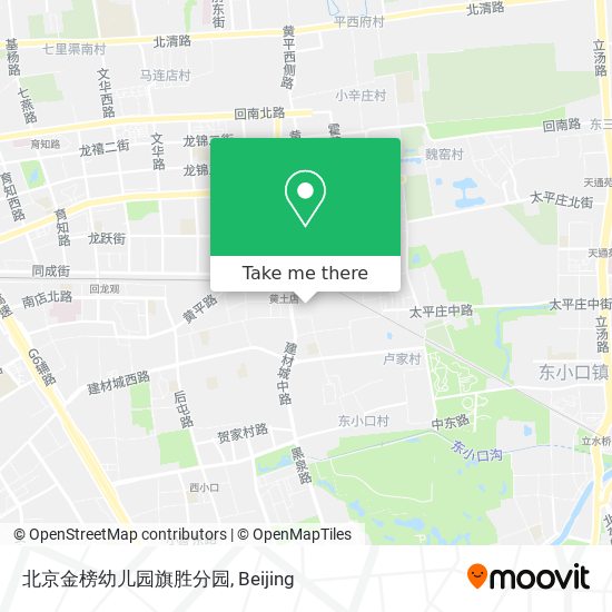 北京金榜幼儿园旗胜分园 map