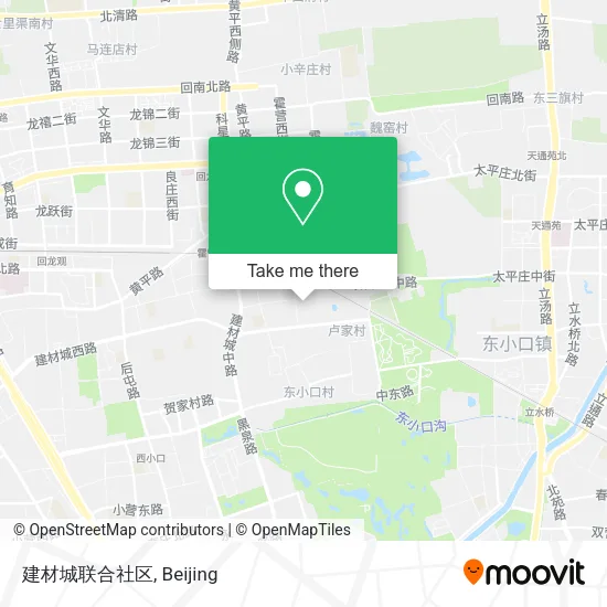 建材城联合社区 map