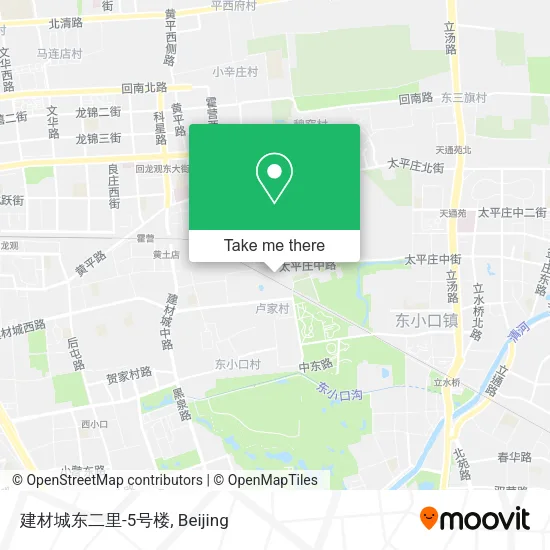 建材城东二里-5号楼 map
