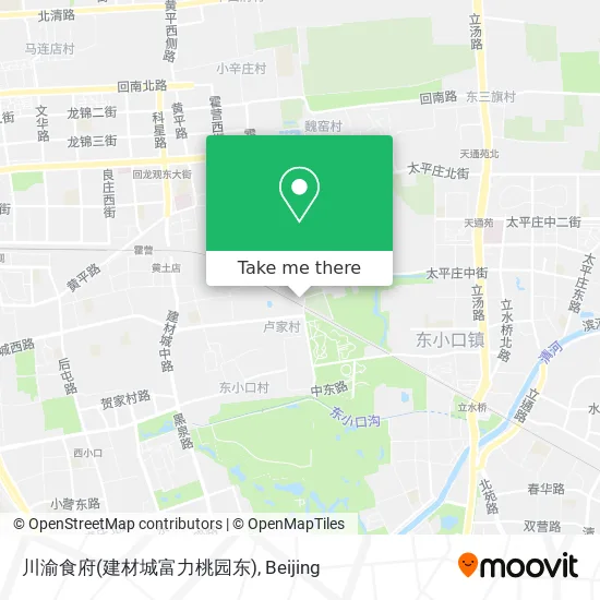 川渝食府(建材城富力桃园东) map