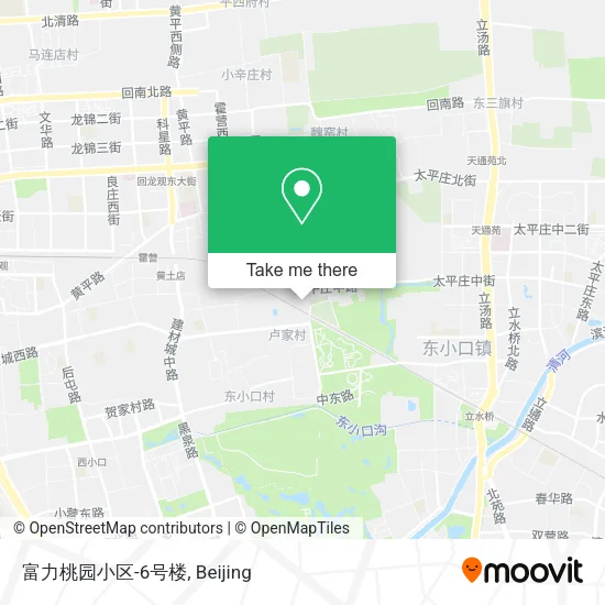 富力桃园小区-6号楼 map