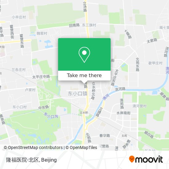 隆福医院-北区 map