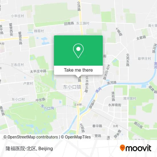 隆福医院-北区 map