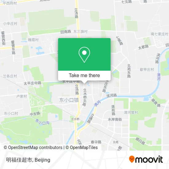 明福佳超市 map