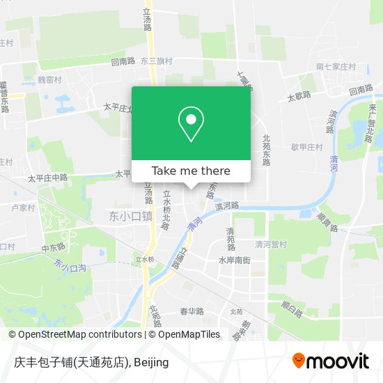 庆丰包子铺(天通苑店) map