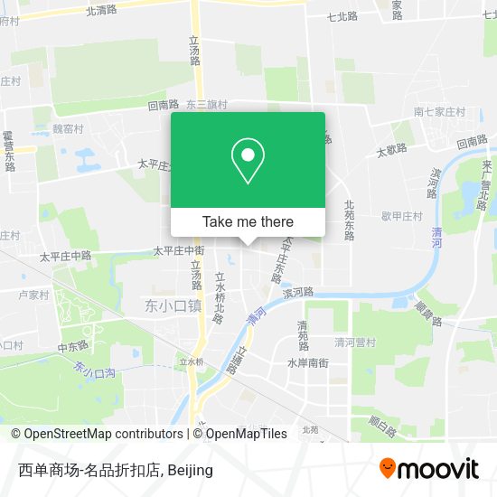 西单商场-名品折扣店 map