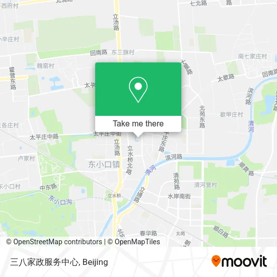 三八家政服务中心 map