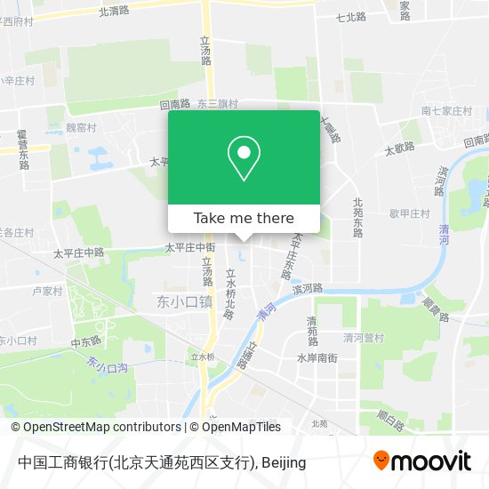 中国工商银行(北京天通苑西区支行) map