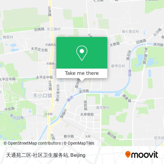 天通苑二区-社区卫生服务站 map