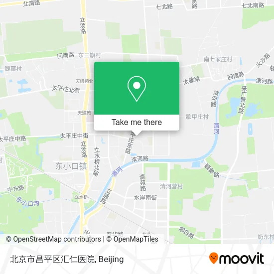 北京市昌平区汇仁医院 map