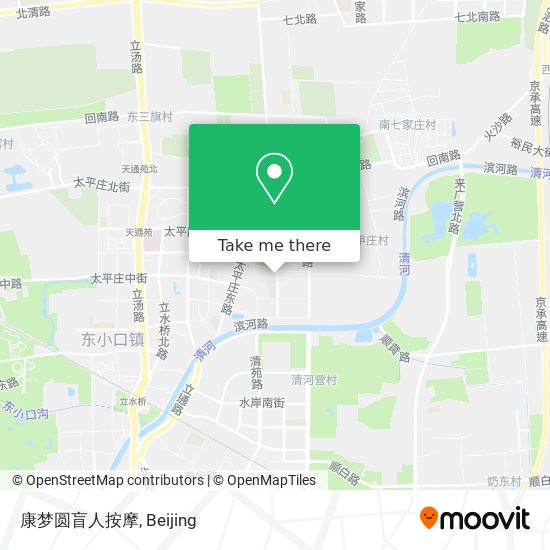 康梦圆盲人按摩 map