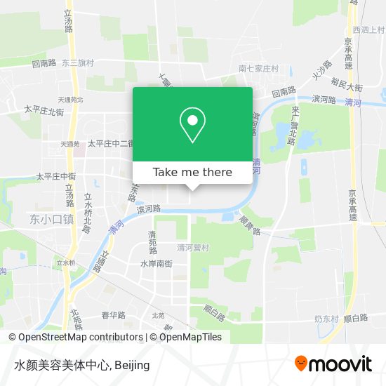 水颜美容美体中心 map