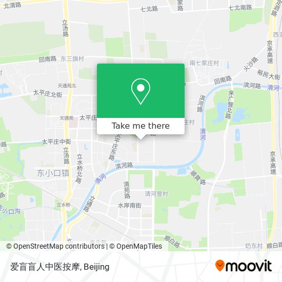 爱盲盲人中医按摩 map