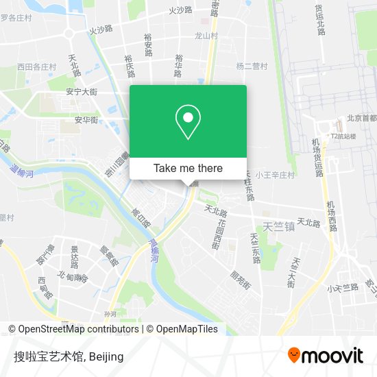 搜啦宝艺术馆 map