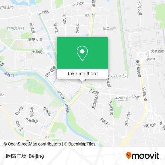 欧陆广场 map
