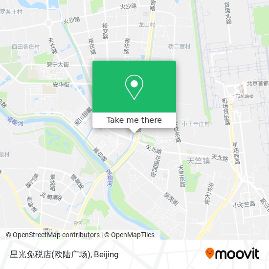 星光免税店(欧陆广场) map