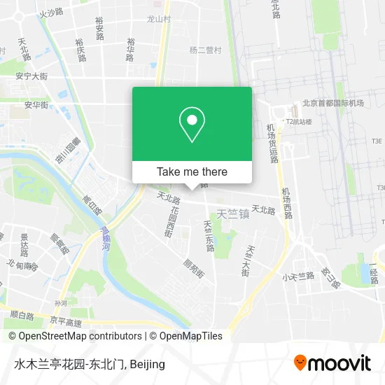 水木兰亭花园-东北门 map