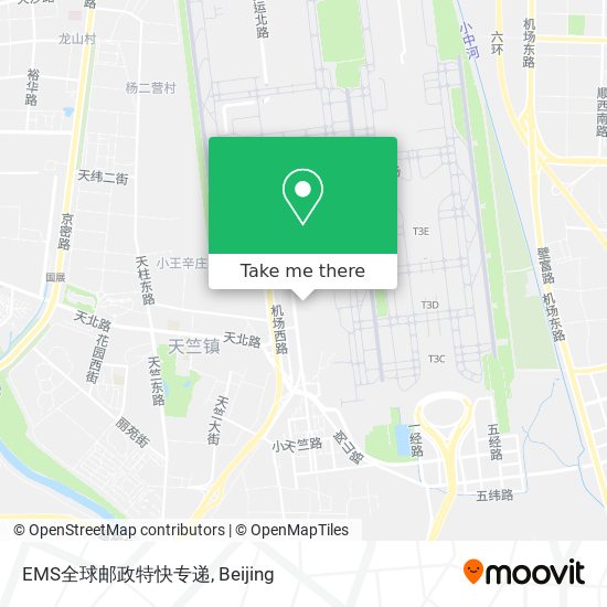 EMS全球邮政特快专递 map