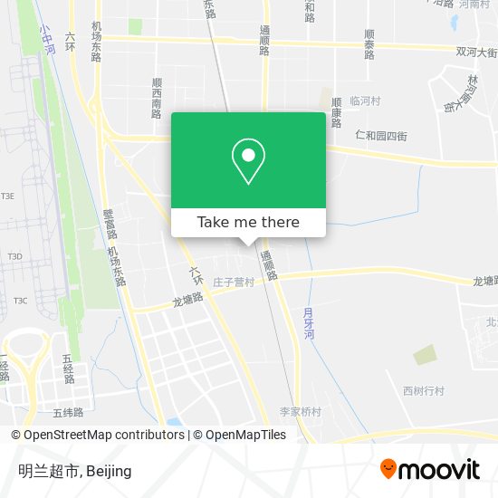 明兰超市 map