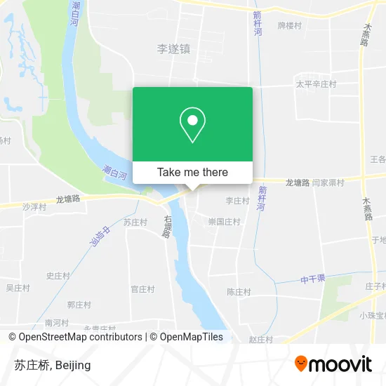 苏庄桥 map