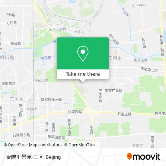 金隅汇景苑-三区 map