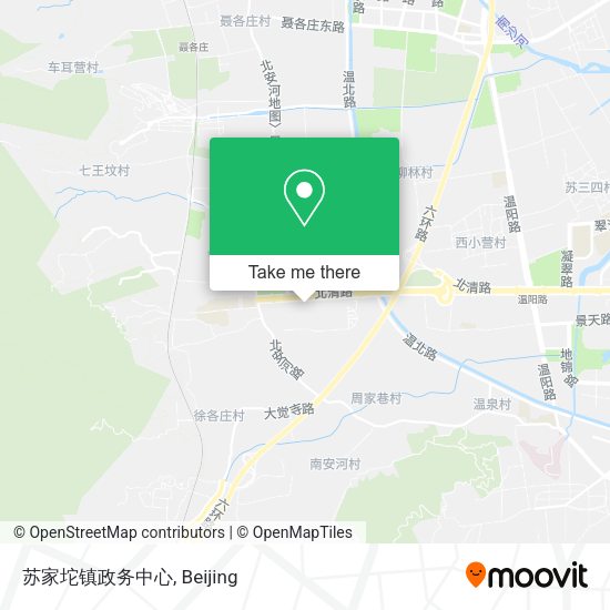 苏家坨镇政务中心 map