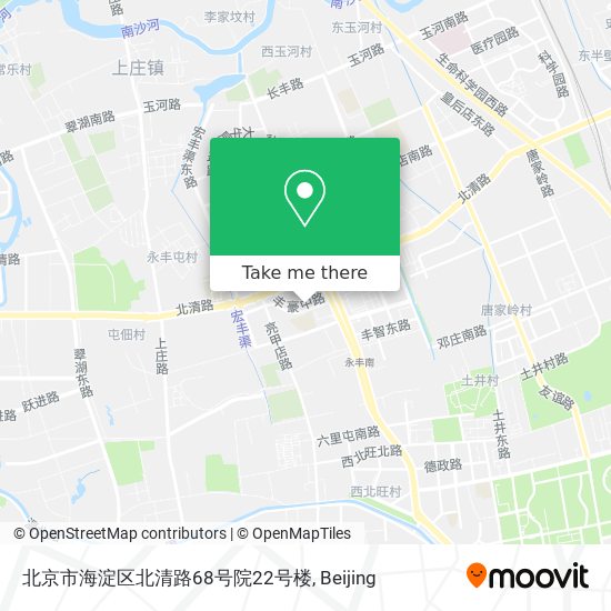 北京市海淀区北清路68号院22号楼 map