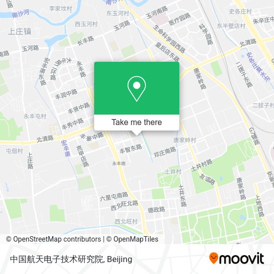 中国航天电子技术研究院 map