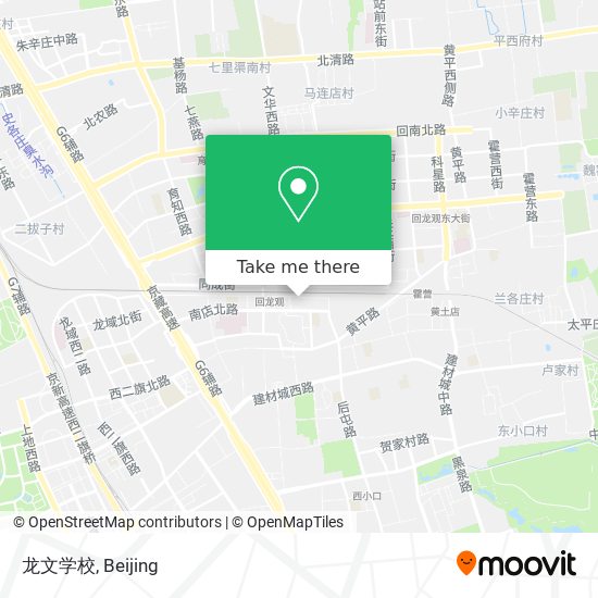 龙文学校 map