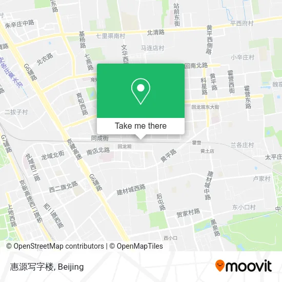 惠源写字楼 map