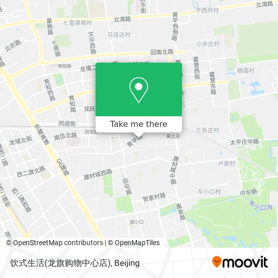 饮式生活(龙旗购物中心店) map