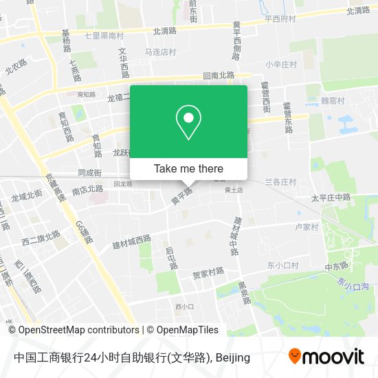 中国工商银行24小时自助银行(文华路) map