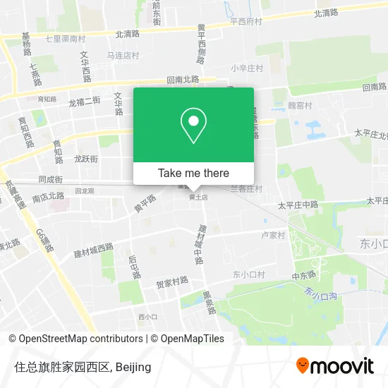 住总旗胜家园西区 map