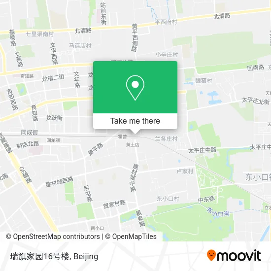 瑞旗家园16号楼 map