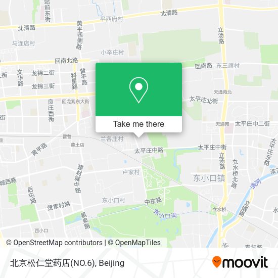 北京松仁堂药店(NO.6) map