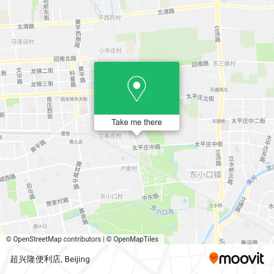 超兴隆便利店 map