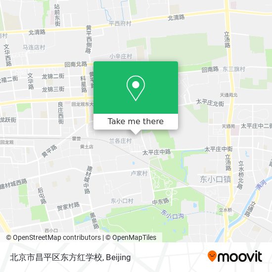 北京市昌平区东方红学校 map