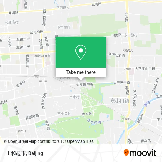 正和超市 map