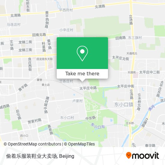 偷着乐服装鞋业大卖场 map