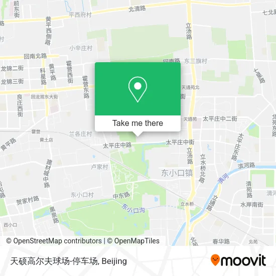 天硕高尔夫球场-停车场 map